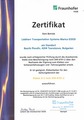 Certificate Liebherr Transportation IRIS