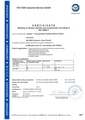 Certificate Liebherr Transportation DIN EN 15085-2