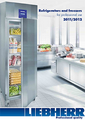 Refrigerators and freezers for professional use