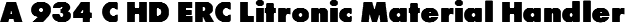 A 934 C HD ERC Litronic Material Handler