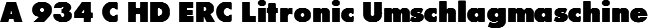 A 934 C HD ERC Litronic Umschlagmaschine
