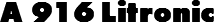A 916 Litronic
