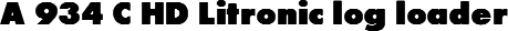 A 934 C HD Litronic log loader