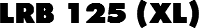LRB 125 (XL)