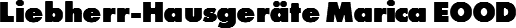 Liebherr-Hausgeräte Marica EOOD