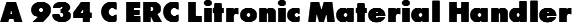 A 934 C ERC Litronic Material Handler