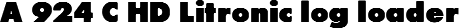 A 924 C HD Litronic log loader