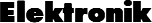 Elektronik
