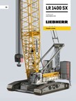 Technical data - LR 1400 SX crawler crane