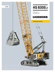 Technical data (USA) – HS 8300 duty cycle crawler crane