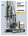 Technical data – LB 30 unplugged drilling rig