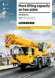 Technical Data - Mobile crane LTM 1040-2.1 [m/t]