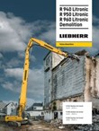 Brochure R 940 - R 950 - R 960 Démolition Litronic