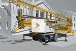 3D animation: 22 HM mobile fast-erecting crane