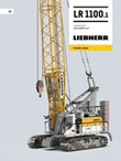Technical data - LR 1100.1 crawler crane