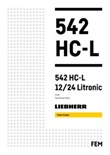 Fiche technique 542 HC-L 12/24 Litronic (LN)