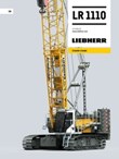 Technical data - LR 1110 crawler crane