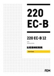 Hoja técnica 220 EC-B 12 (LN)