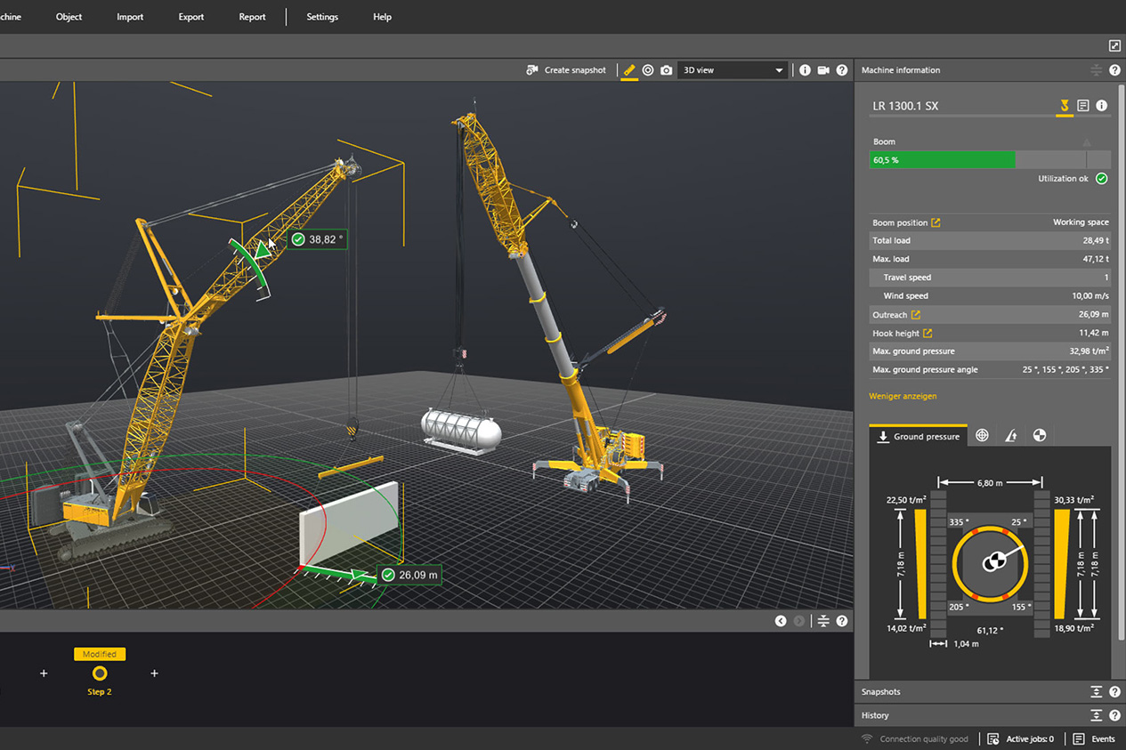 Crane Planner 2.0 – in-house development for perfect crane operations