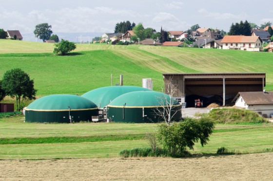 Exemple d'utilisation dans une installation de biogaz
