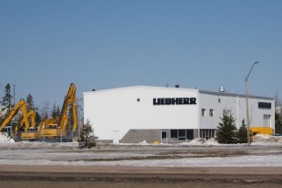 Sitz der Liebherr-Canada Ltd. in Moncton
