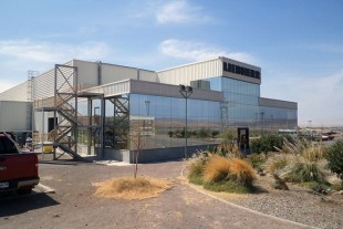 El centro de mantención y reparación de partes y piezas de recambio en el sector de La Negra en Antofagasta