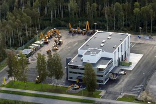 Corporate building of Liebherr-Finland Oy Ab in Tuusula near Helsinki