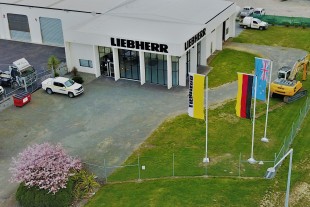 Компания Liebherr New Zealand в г. Крайстчурч