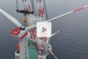 Video CAL 4500 Offshore Windparkinstallation in der Nordsee