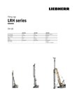 Overview LRH series (USA) piling rigs 