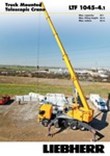 Product advantages - Truck-mounted telescopic crane LTF 1045-3.1
