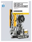 Technische Daten – Trägergerät für Schlitzwandarbeiten LBX 600