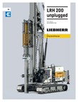 Technical data – LRH 200 unplugged piling rig