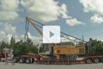 LR 1250 lattice boom crawler crane self-disassembly system