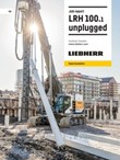 Job report piling rig LRH 100.1 unplugged