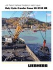 Job report HS 8130 HD harbour dredging in Vado Ligure
