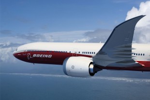 Liebherr provides the leading and trailing edge actuators of the B777X - Photo : Boeing