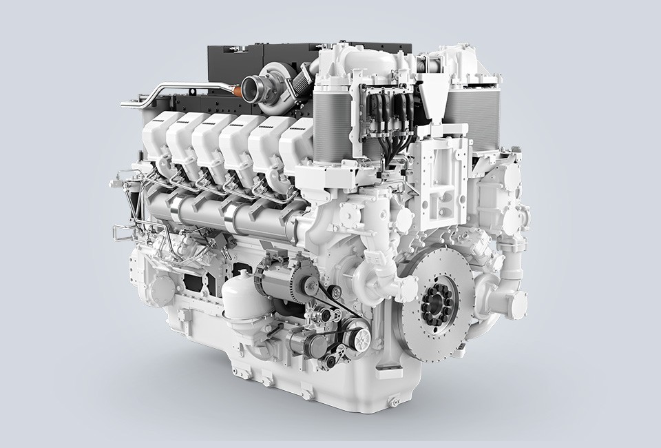 D9812 Diesel engine for mining Liebherr