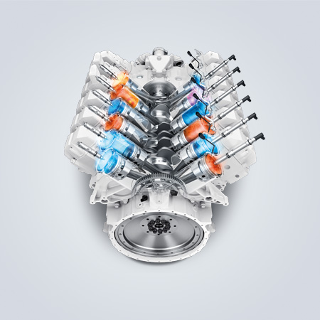 Combustion engines by Liebherr