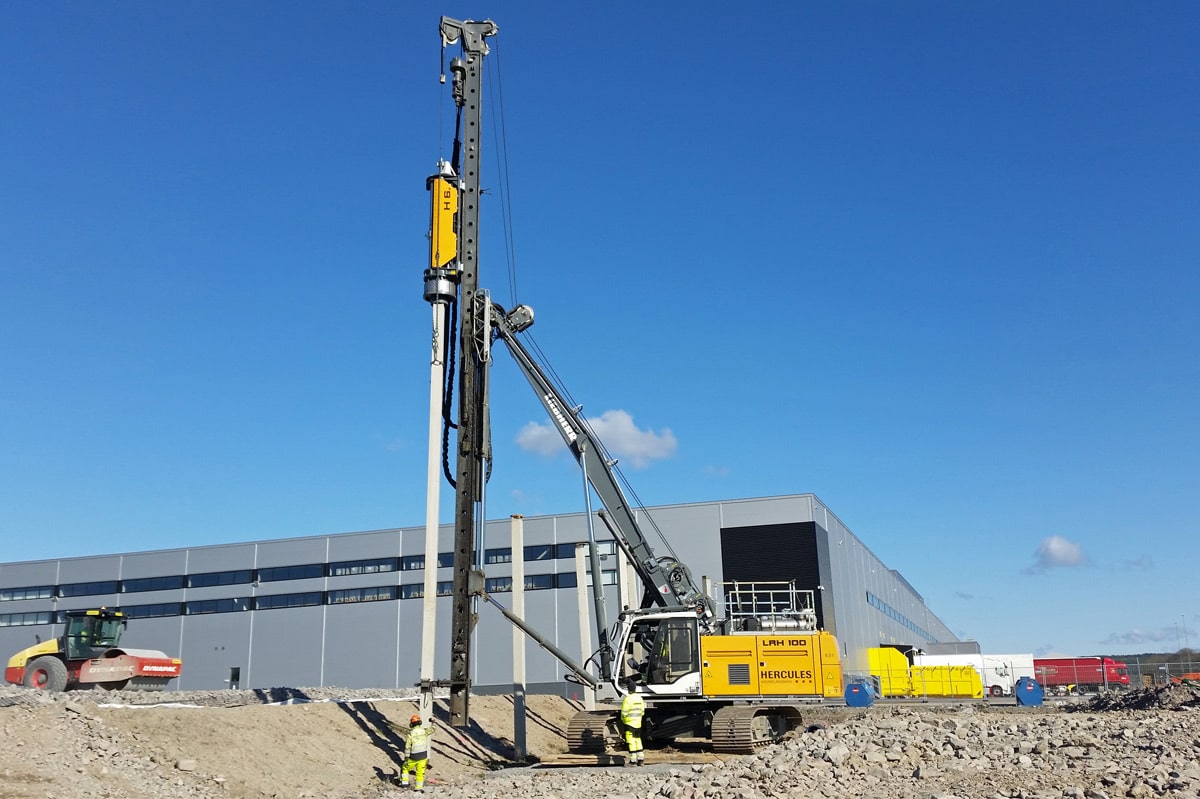 Piling Methods For Deep Foundation Liebherr