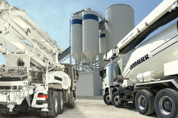 搅拌、运输、泵送：利勃海尔提供单一来源的混凝土技术。