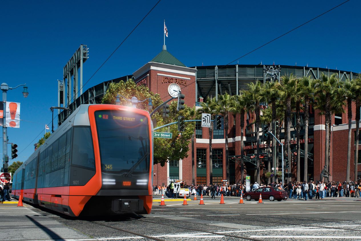 Order to equip trams in San Francisco