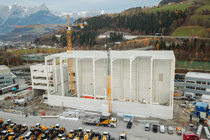 Baubeginn eines neuen Logistikzentrums in Österreich
