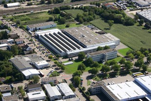 The Liebherr plant at Ettlingen in Baden-Württemberg