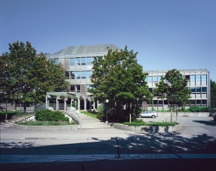 Company headquarters of Liebherr-Export AG founded in 1963 in Nussbaumen