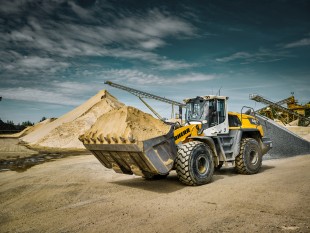 La cargadora sobre neumáticos L 580 XPower.