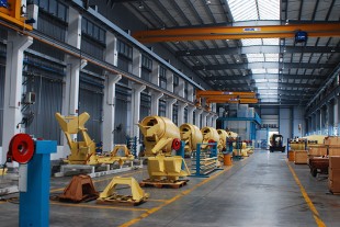 Линия сборки автобетоносмесителей на заводе Liebherr в Сюйчжоу