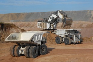 Mining equipment for open-cast mining