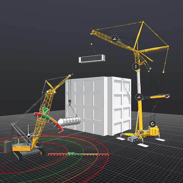 The perfect lift Crane Planner 2.0 Liebherr