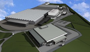 General view of Liebherr Machines Bulle SA after the completion of all planned investments in 2020